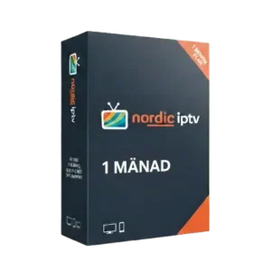 1 Månad Nordic IPTV – 1 Enhet