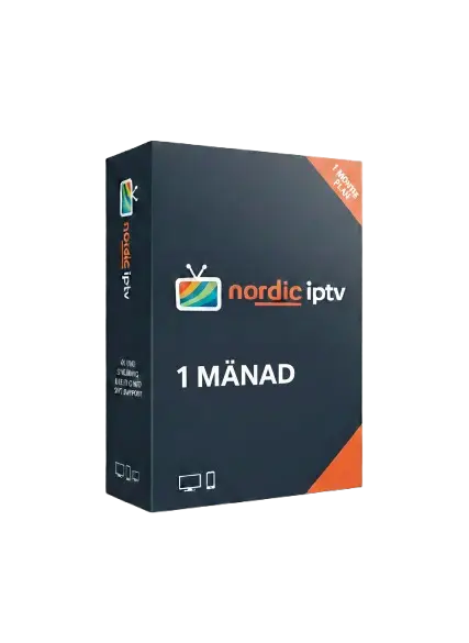 1 Månad Nordic IPTV – 1 Enhet