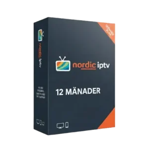 12 Månader Nordic IPTV – 1 Enhet