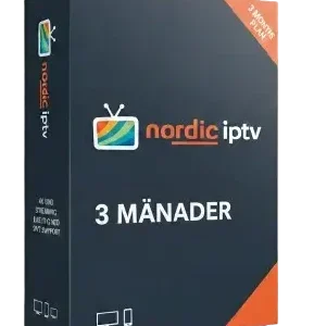 3 Månader Nordic IPTV – 1 Enhet